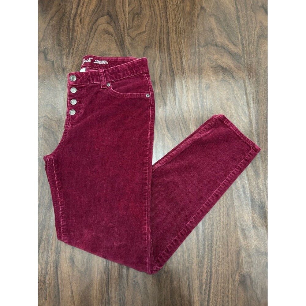 Cat & Jack High-Rise Corduroy Jeans Burgundy